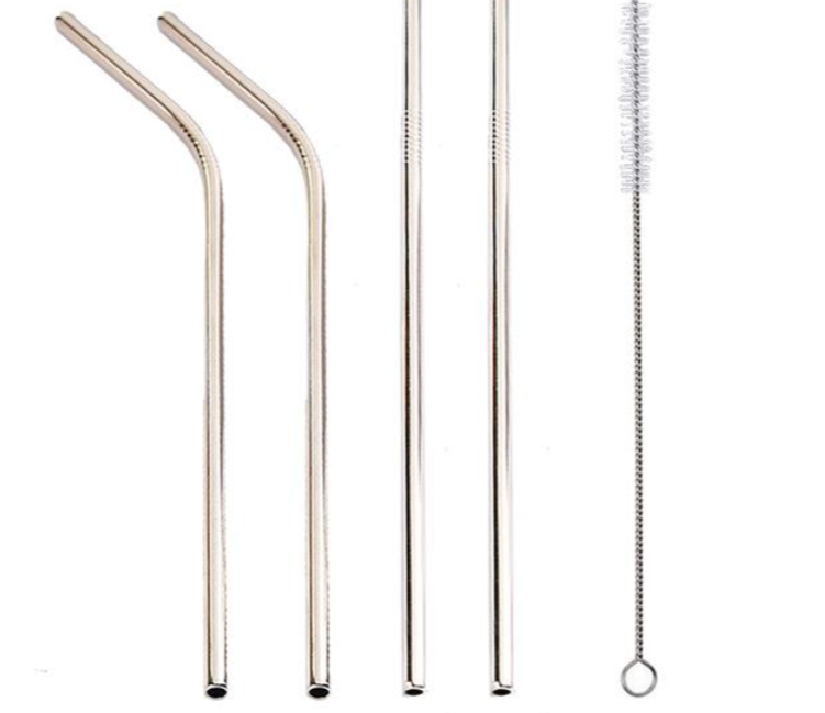 Reusable Stainless-Steel Straws