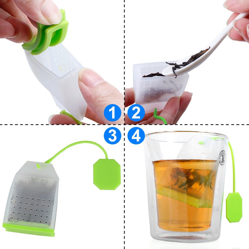 Reusable Silicone Tea Bags