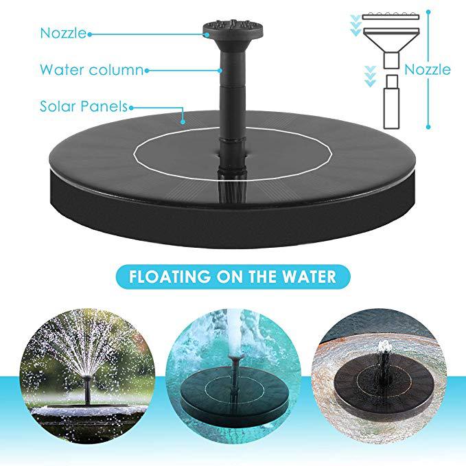 Solar Powered Fountain