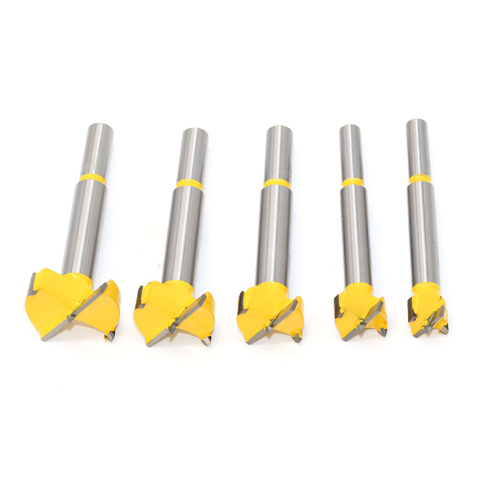 5 Piece Hole Boring Drill Bits