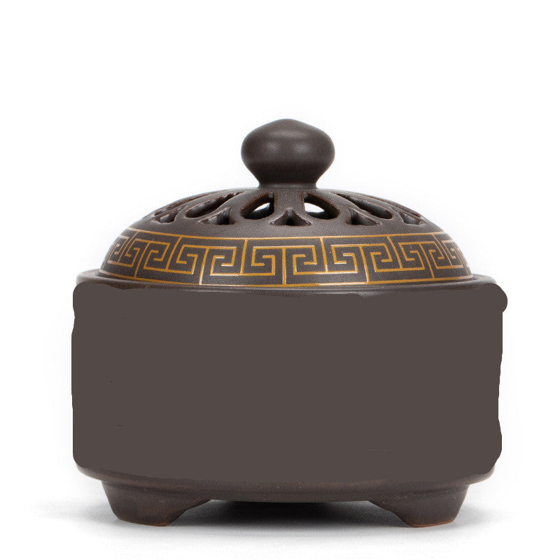 Ceramic Cloisonne Incense Burner