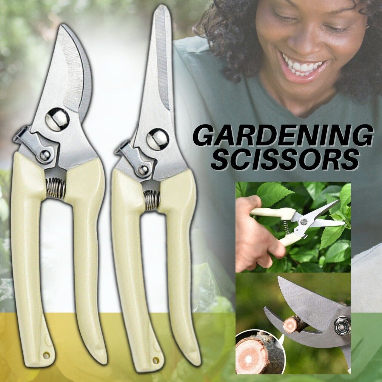 2 Pack Garden Shears