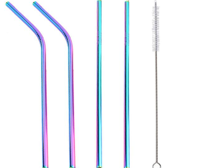 Reusable Stainless-Steel Straws