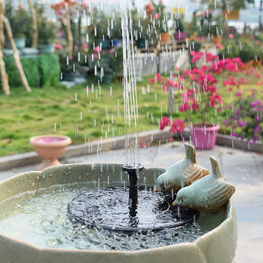 Solar Powered Fountain