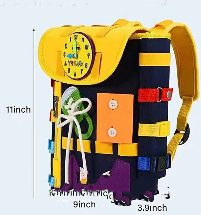 Toddler Busy Board Backpack