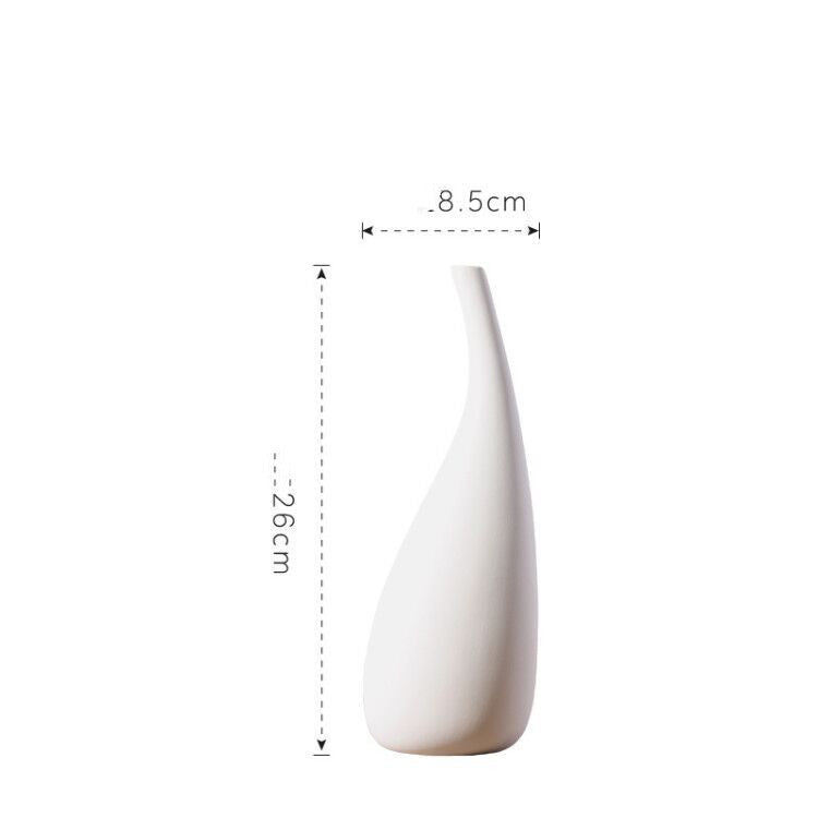 Water Drop Ceramic Vase