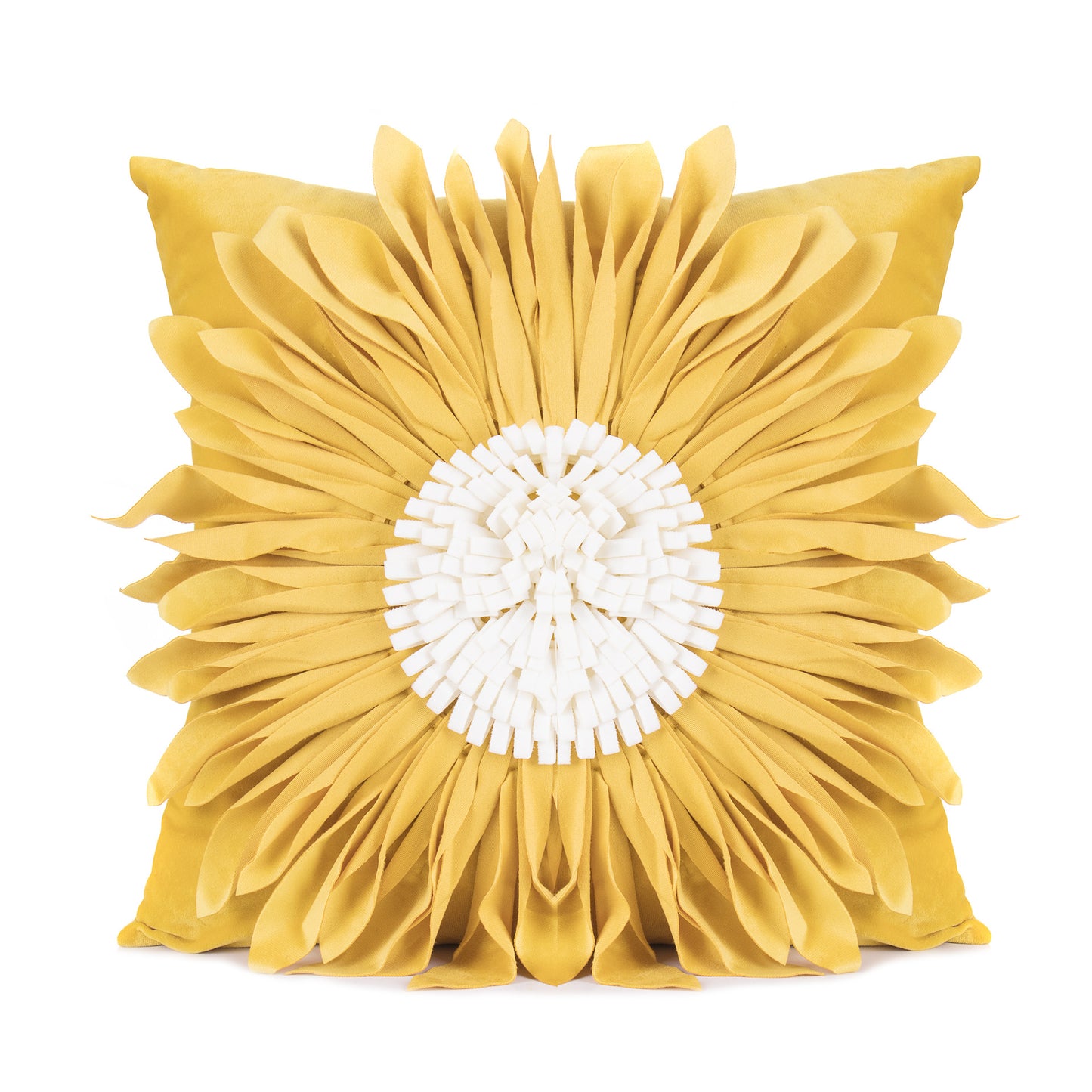 Dutch Velvet Chrysanthemum Cushion Case