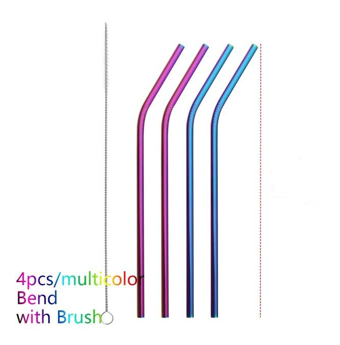 Reusable Stainless-Steel Straws