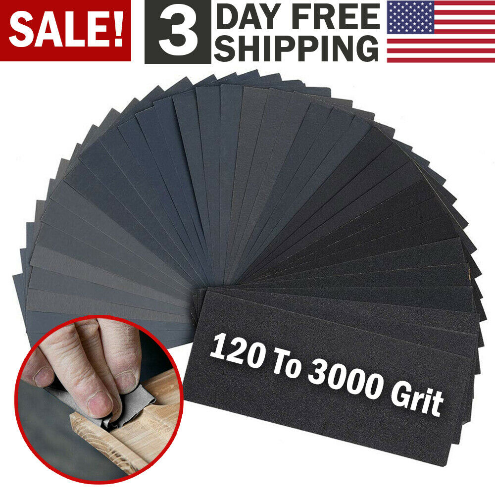 Sandpaper Sheets Assorted