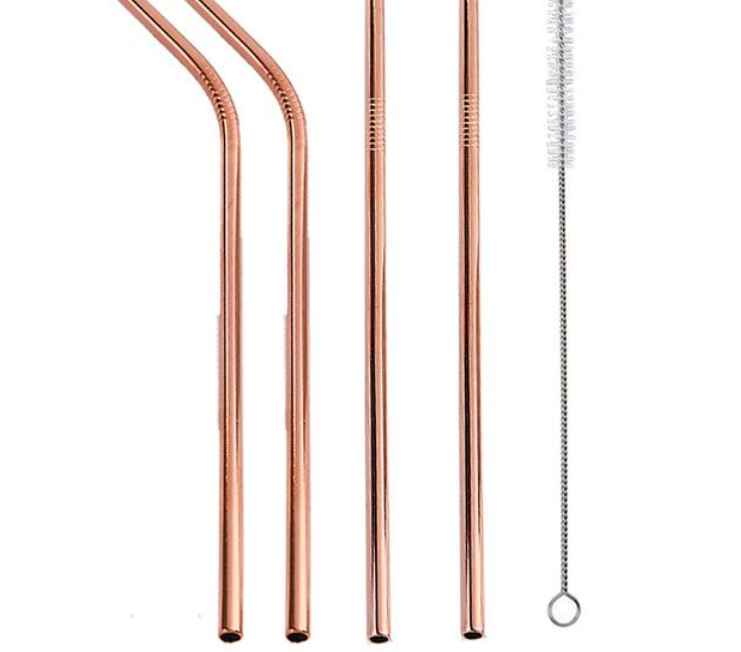 Reusable Stainless-Steel Straws