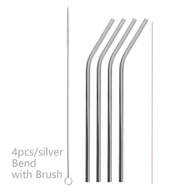 Reusable Stainless-Steel Straws