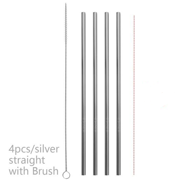 Reusable Stainless-Steel Straws