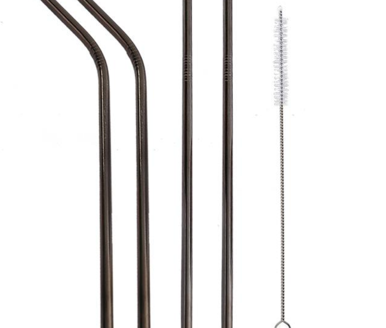 Reusable Stainless-Steel Straws