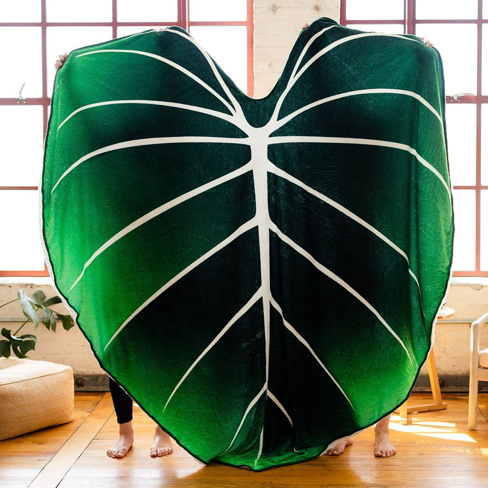 Super Soft Philodendron Blanket