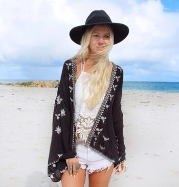 Boho Chiffon Cardigan