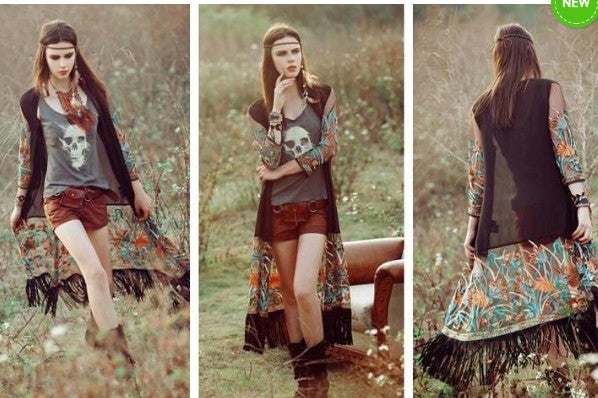 Bohemian Style Kimono