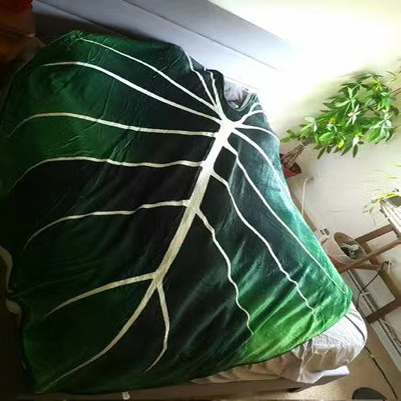 Super Soft Philodendron Blanket