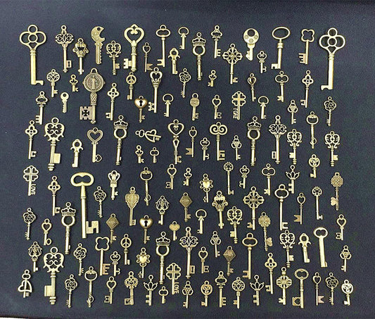 125 Mixed Bag Key Pendants