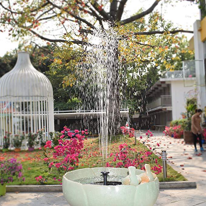 Solar Powered Fountain