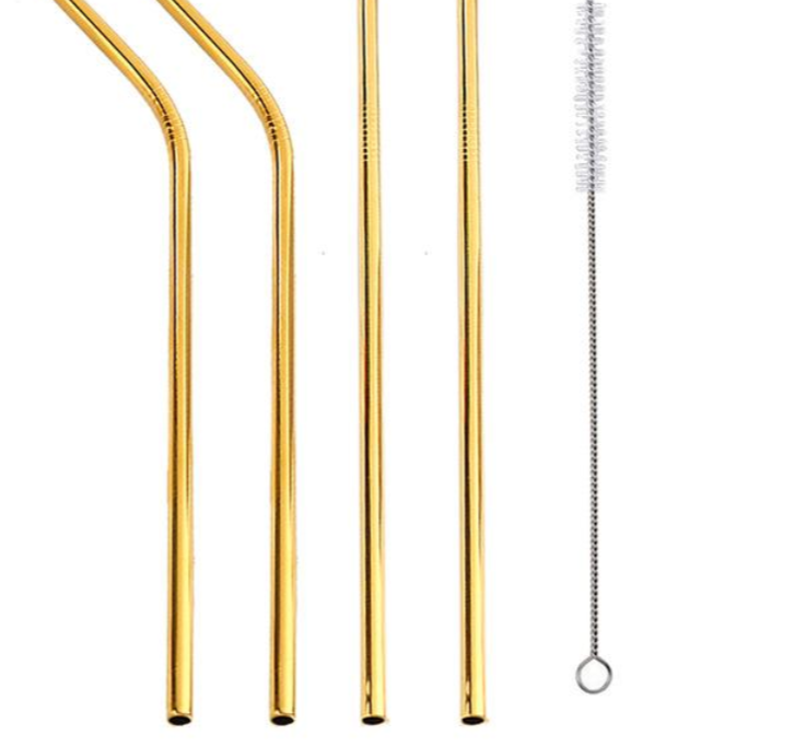 Reusable Stainless-Steel Straws