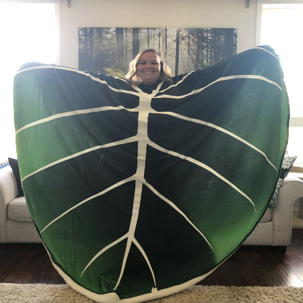 Super Soft Philodendron Blanket