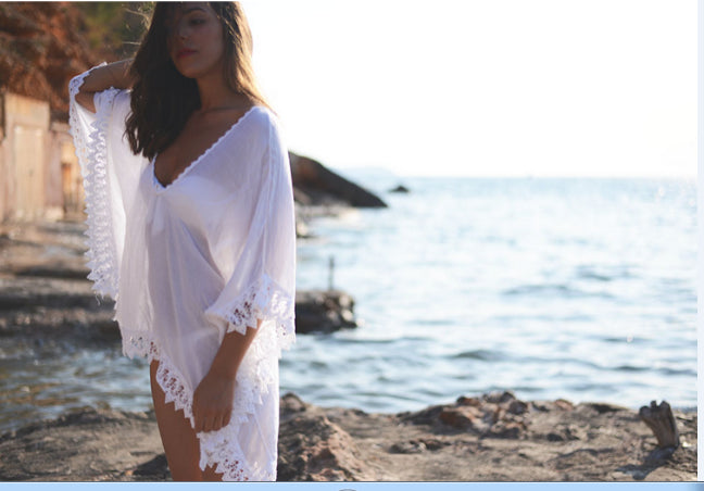 White Beach Blouse