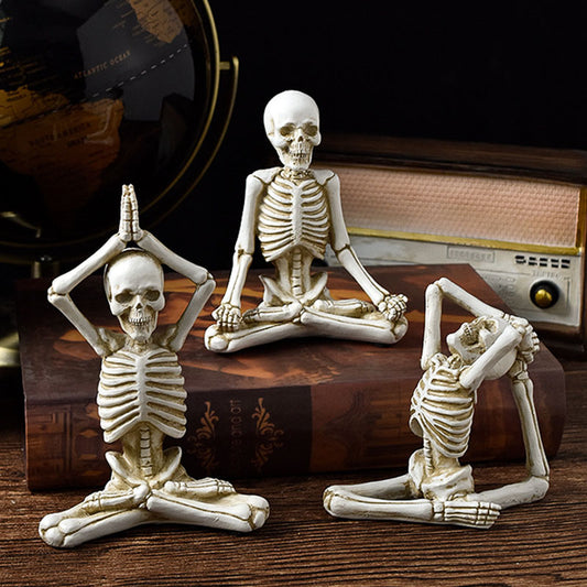 Yoga Resin Skeleton