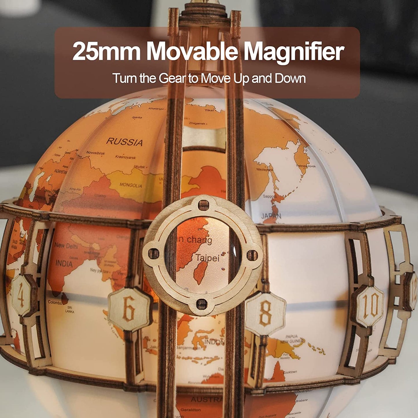 3D Luminous Globe Model Building Kit