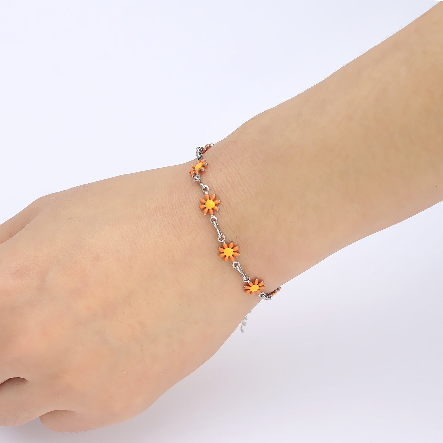 Delicate Flower Bracelet