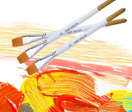 Paintbrushes - Nylon Wool 6 pc