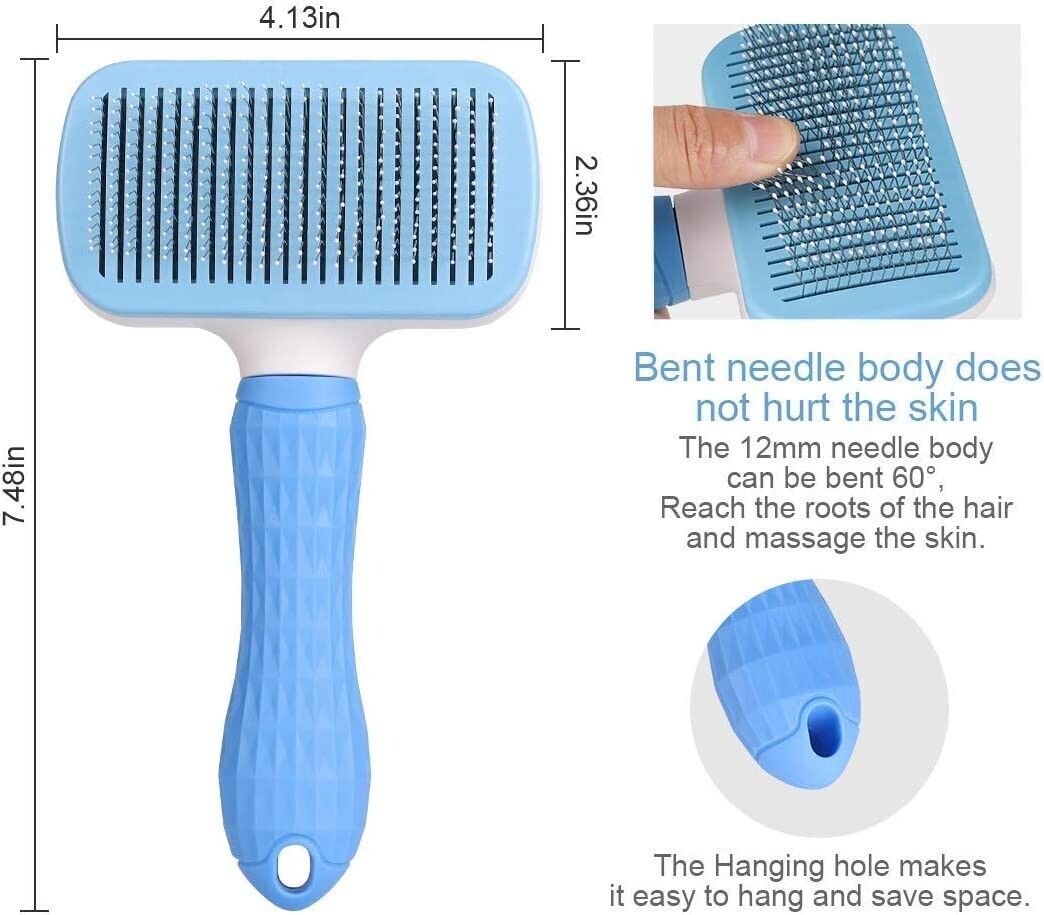 One-click Pet Hairbrush