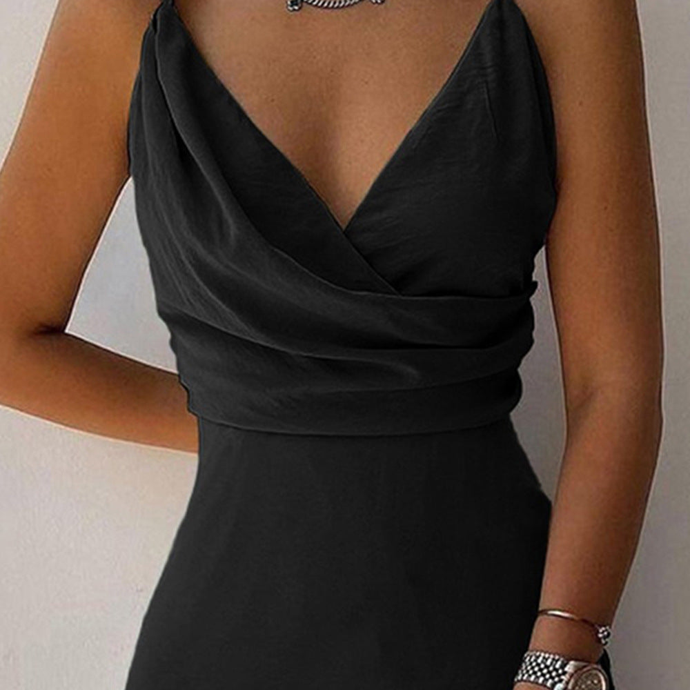 V-neck Slip Dress