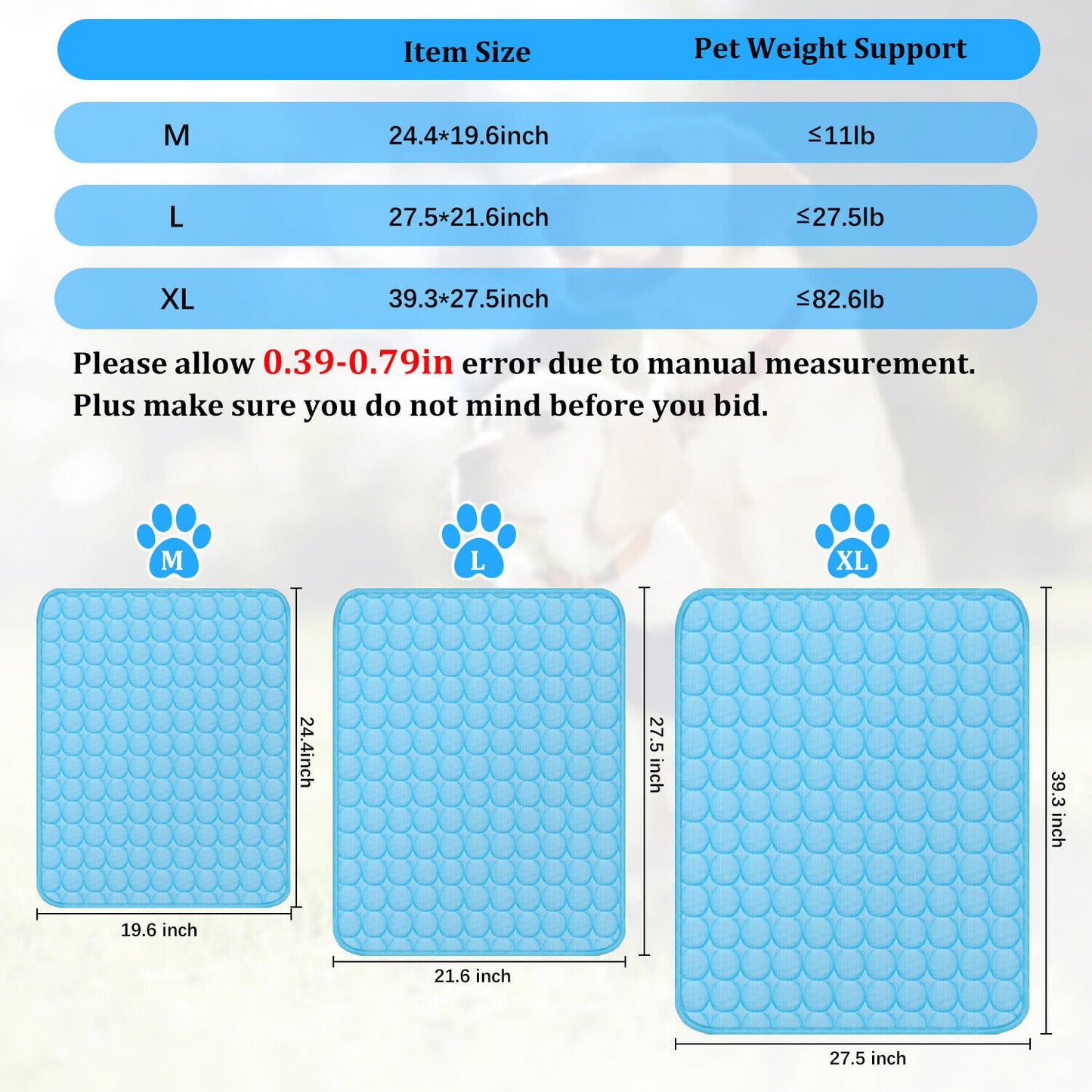 Cooling Mat for Pets