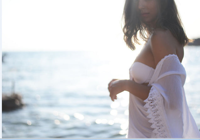 White Beach Blouse