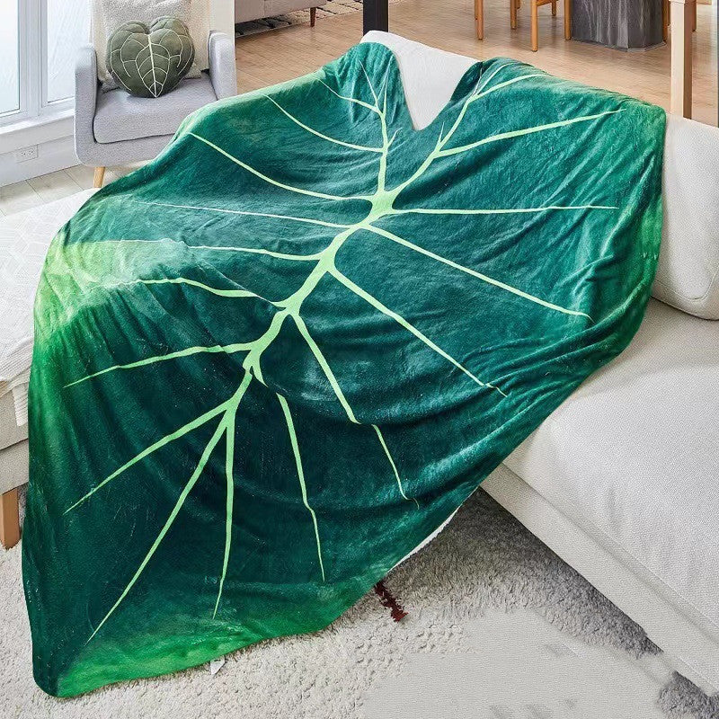 Super Soft Philodendron Blanket