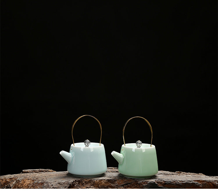 Celadon Teapot