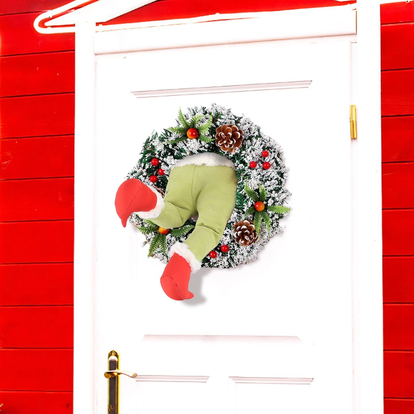 Grinch Christmas Wreath