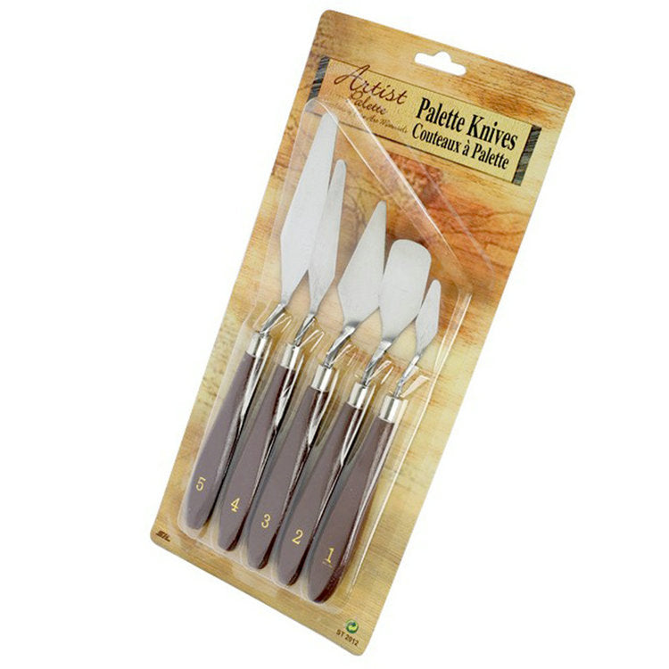 5 Piece Palette Knife Set