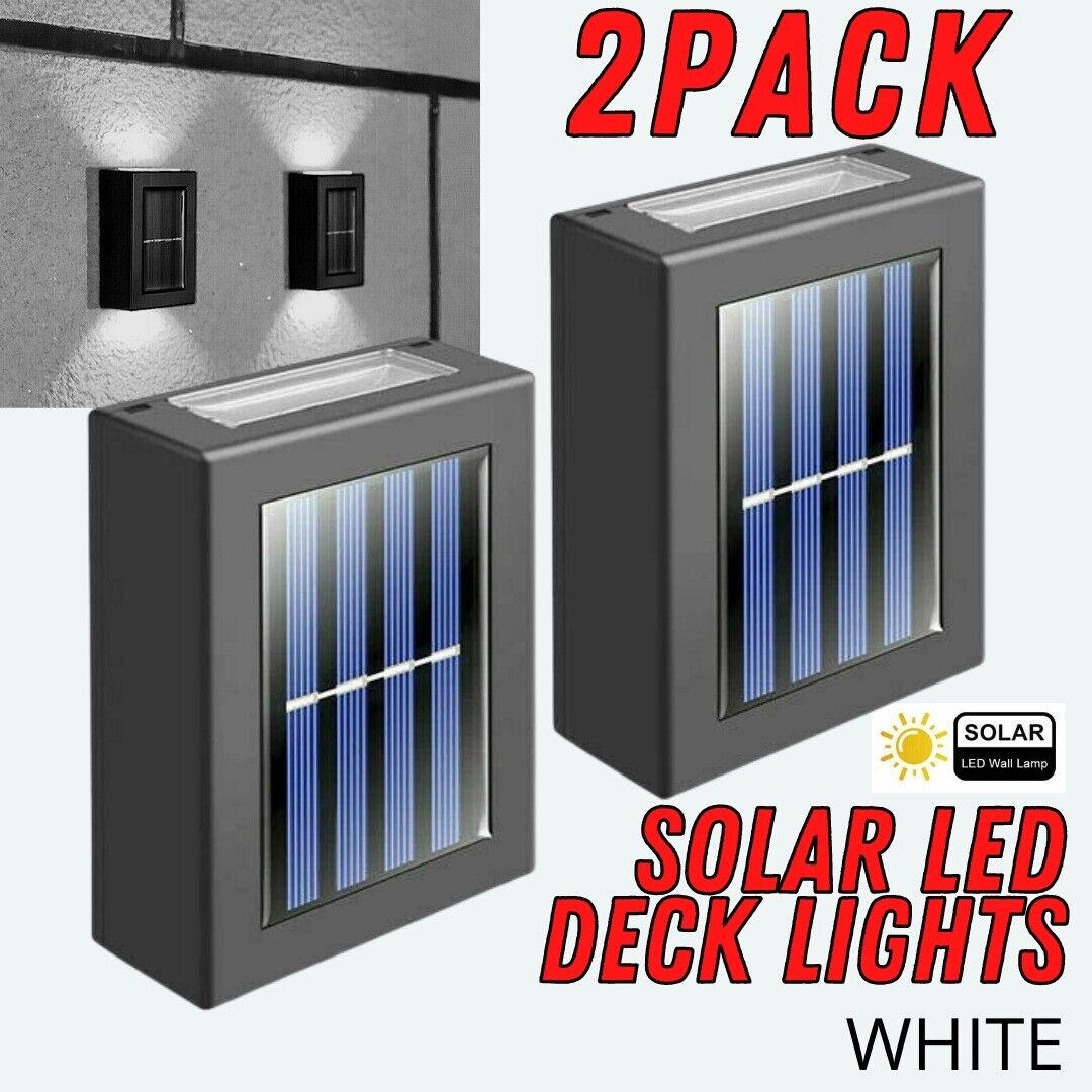 Solar Accent Box Lights (2)