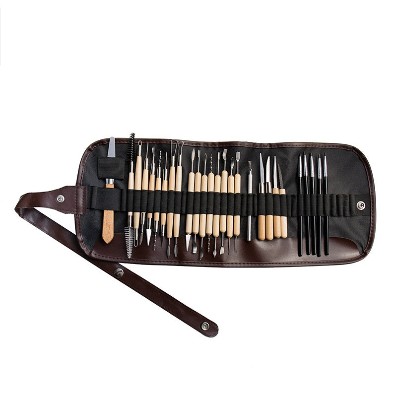 Pottery Sculpting Tools - 27 pc