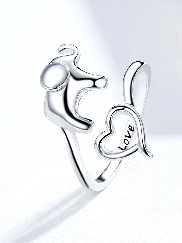 Sterling Silver Elephant Ring