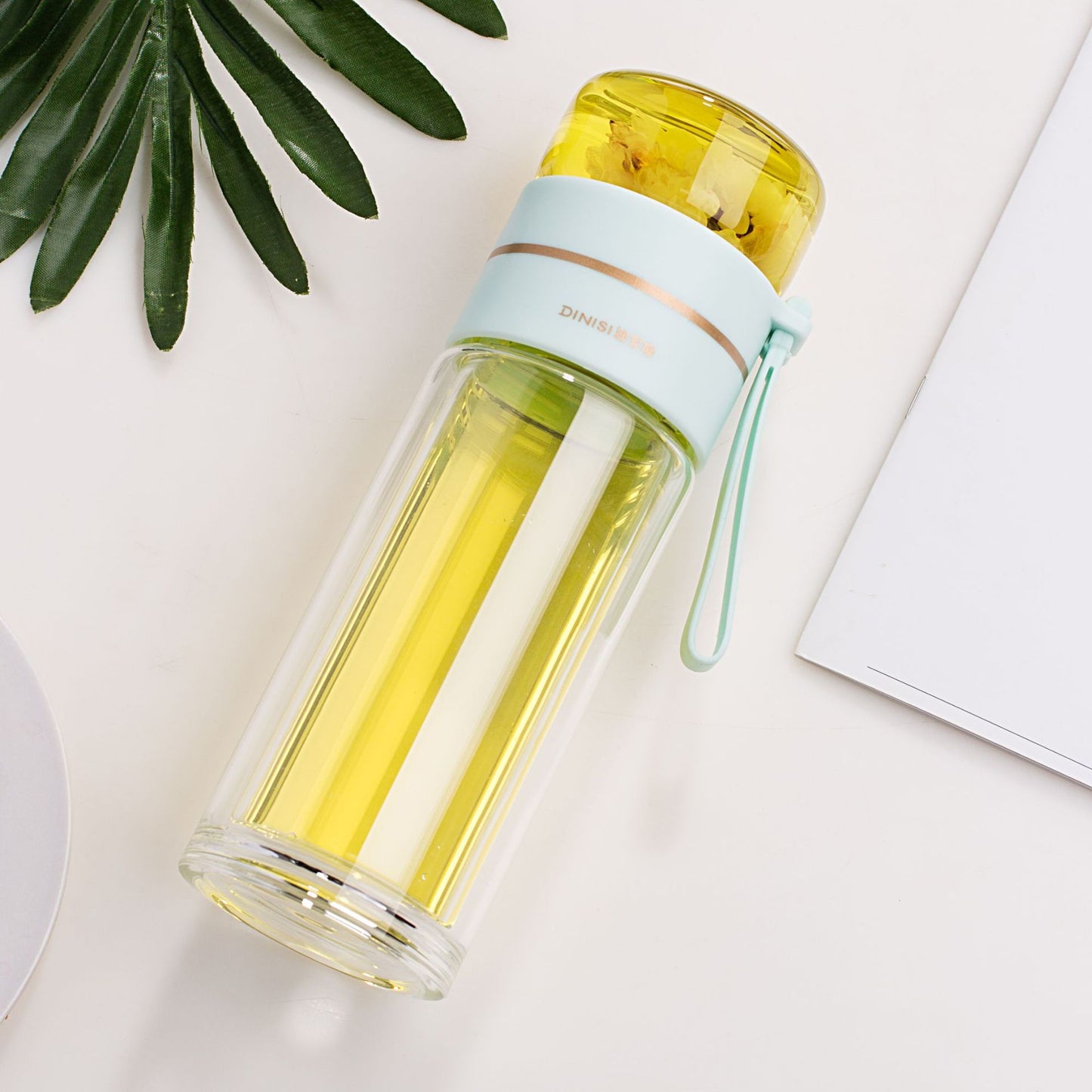 Glass Tea Travel Mug