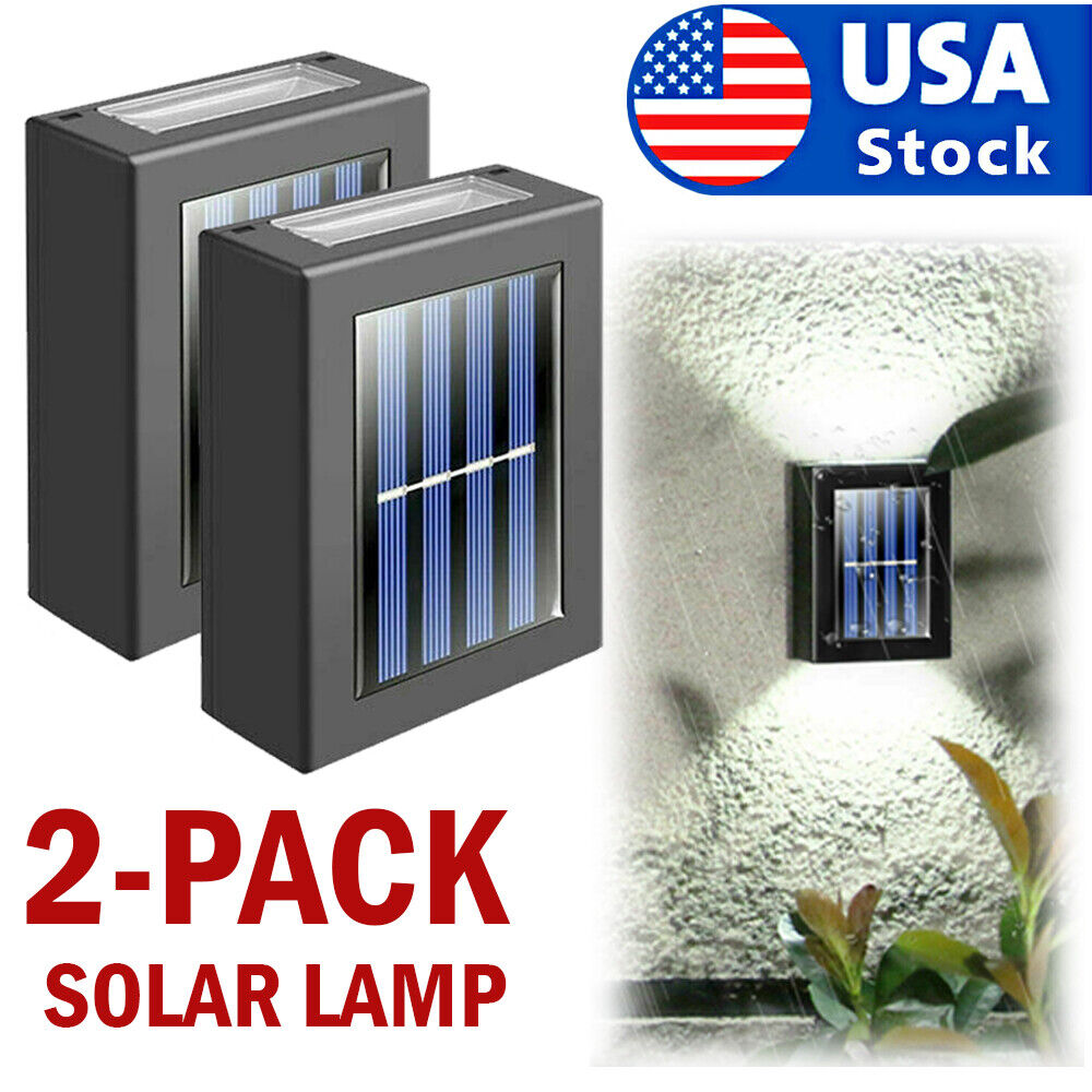 Solar Accent Box Lights (2)