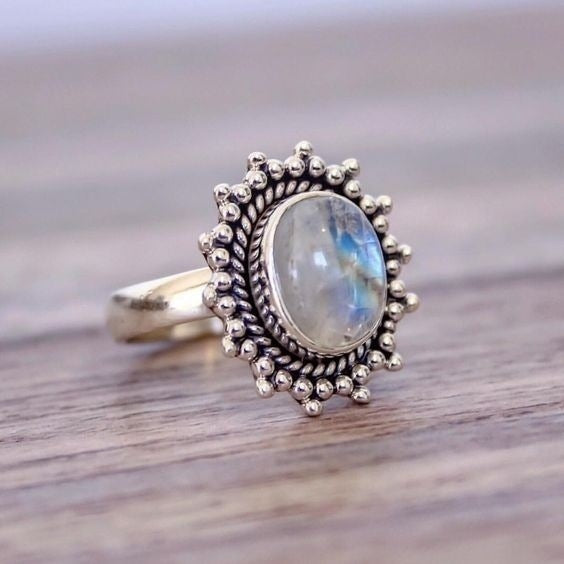 Moonstone Ring