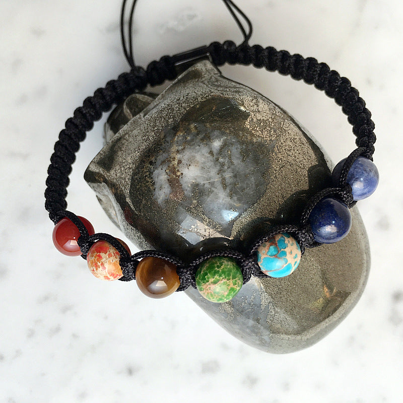 Braided Chakra Bracelet