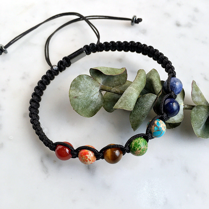 Braided Chakra Bracelet