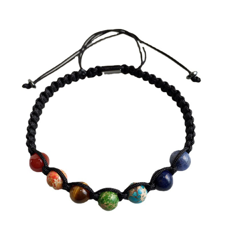 Braided Chakra Bracelet