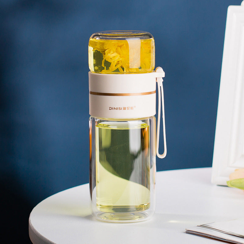 Glass Tea Travel Mug