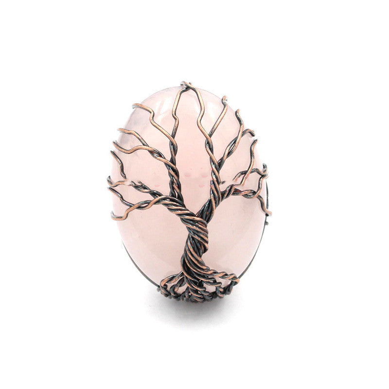 Tree Of Life Stone Ring