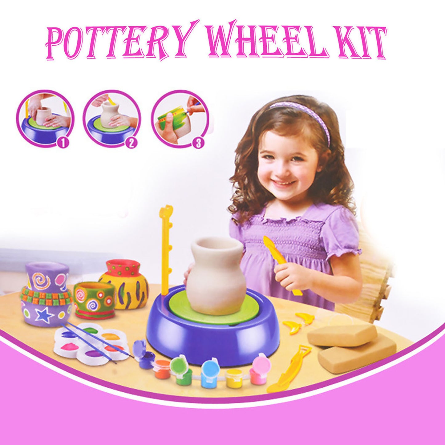 Beginners Pottery Wheel Kit